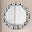 Huldar Glass Flat Wall Mirror