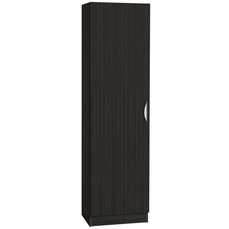 Ephraim 1 -Door Storage Cabinet, Black Havana