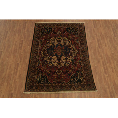 Luxury Vegetables Dye Traditional Area Rug 7x9