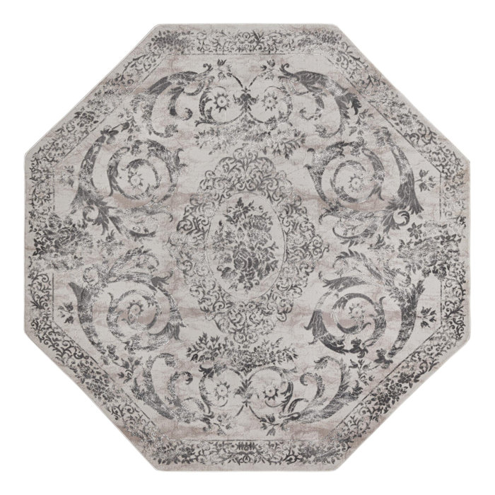 Senter Rug Laurel Foundry Modern Farmhouse Senter Machine Woven Gray Rug & Reviews ...