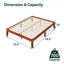Lit plateforme en bois massif Aristia-1765952377