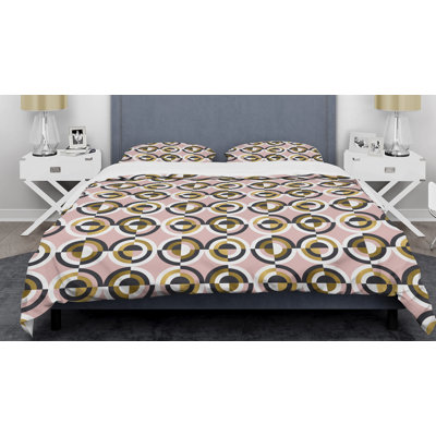 Modern & Contemporary Twill Geometric Shapes Duvet Cover