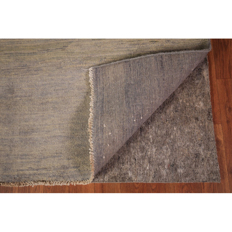 Tapis beige et gris moderne Gabbeh 5 x 7