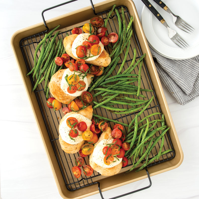 Nordic Ware Nonstick High-Sided Oven Crisp Baking Tray