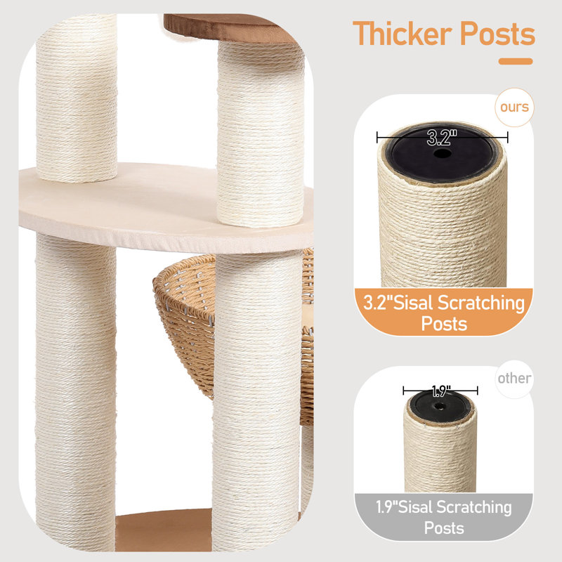 Adilynn 33.5'' H Cat Tree