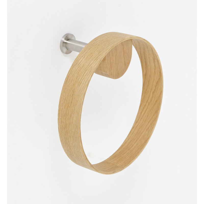 Ring Towel Holder Yoku, Oak
