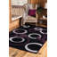 Tapis géométrique prune Gober-696177317