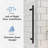 55"-60" W x 63" H Frameless Sliding Tub Door with 5/16" (8mm) Clear Tempered Glass -112128099