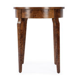 Archer 1 Drawer Burl Side Table