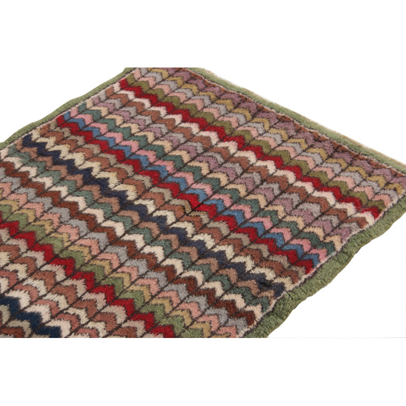 Pasha One-of-a-Kind 3' X 7'1" Hand Knotted Area Rug