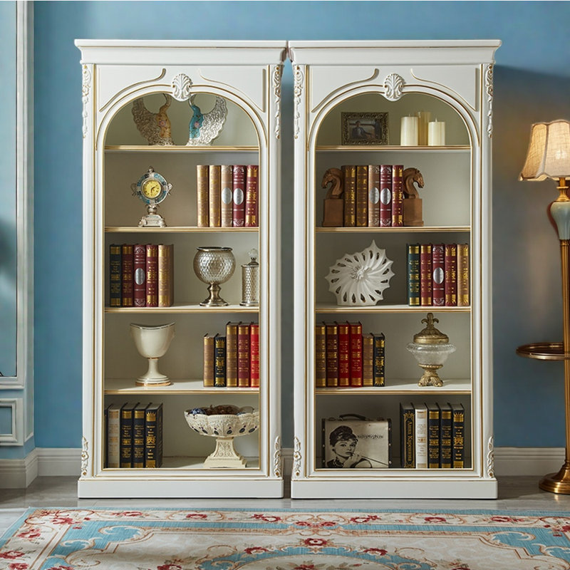 Simple bookcase, White