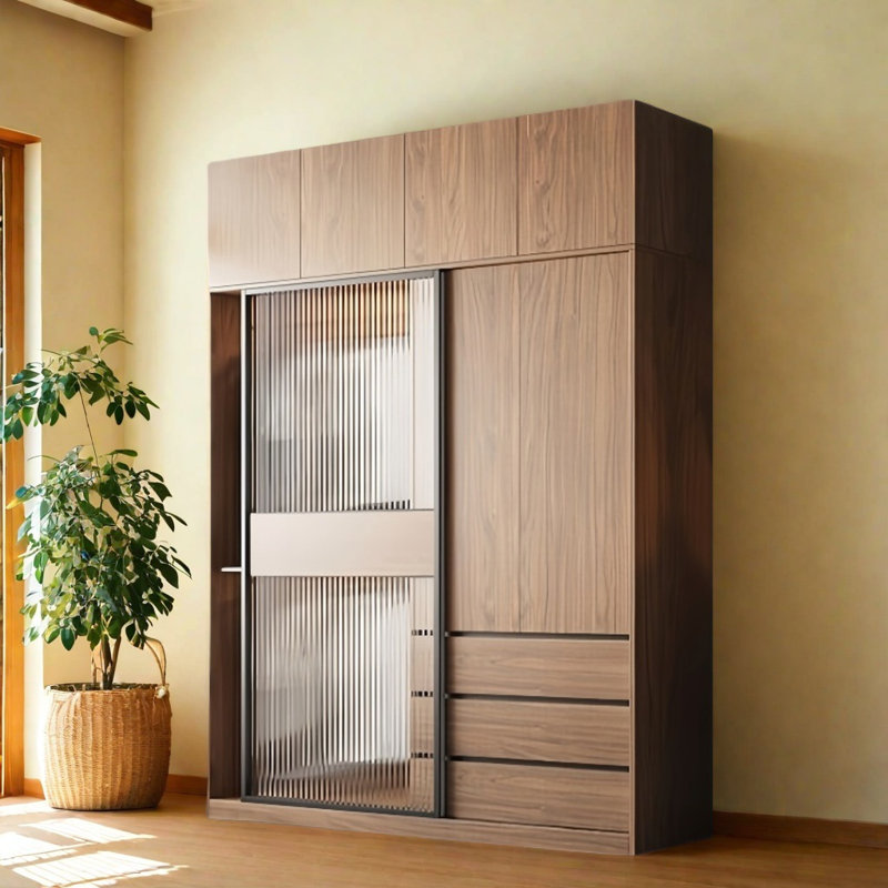 Armoire moderne, simple, pratique, élégante et élégante, H 99 po x l 56 po x P 24 po