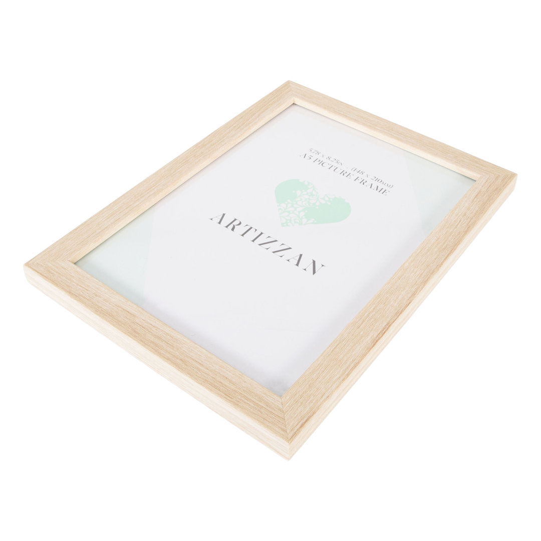 Modern and Stylish Wood Effect Plastic Frame for Wall Hanging