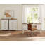 Ensemble de bureau 3 pièces, bureau de direction 56 po, ensemble de 2 grandes commodes avec tiroirs-378570257