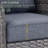 Defrates Outdoor Wicker Loveseat