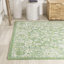 Tapis d'intérieur / extérieur crème / vert Delcine-864597781
