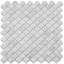12" x 12" Marble Fish Scale Mosaic Wall & Floor Tile