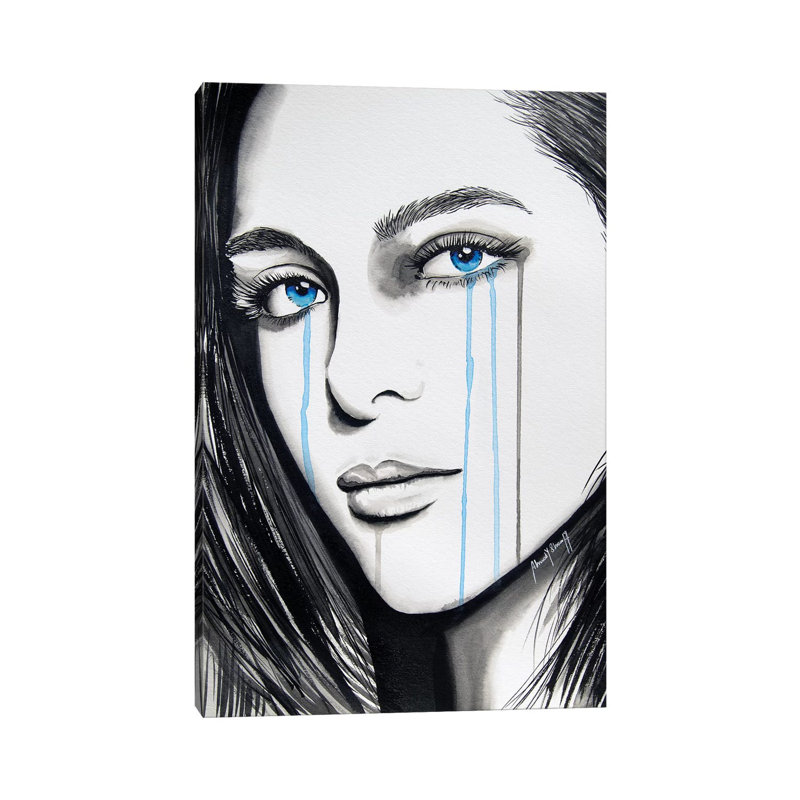 La Femme de Mon Ami II 1 Piece Wrapped Canvas Wall Art, 20.32 cm H x 30.48 cm W