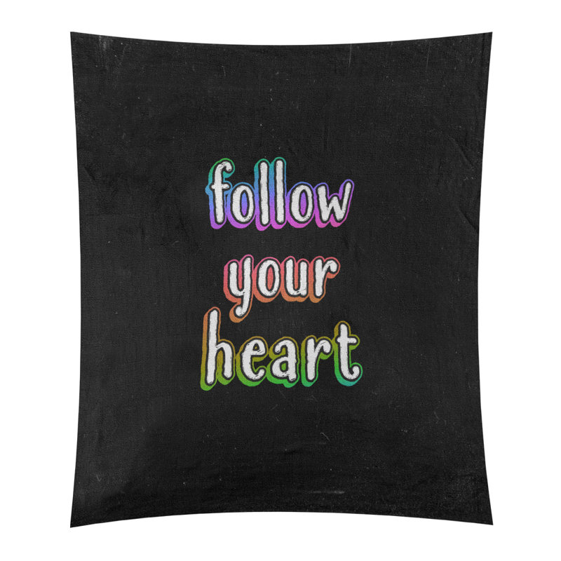 Polyester Tapestry, 60" H x 51" W, Rainbow