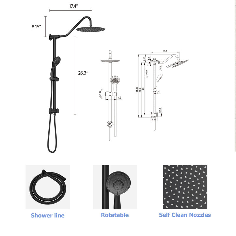 Complete Shower System