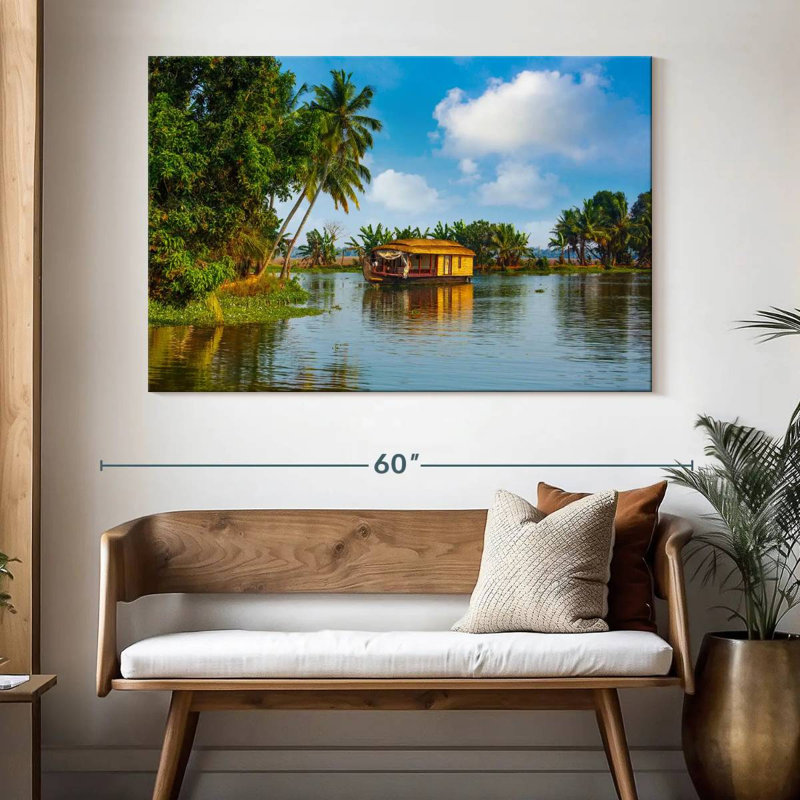 Alvord Houseboat, 34" H x 51" W