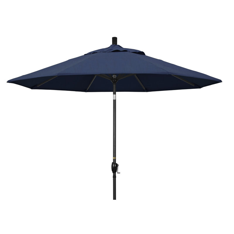 Iuka 108'' Market Umbrella, Spectrum Indigo Sunbrella®