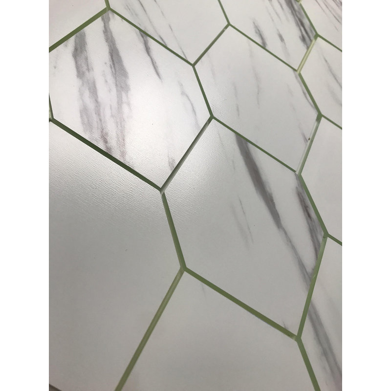 Tuscan Design 5.12'' W x 3.5'' L Glass Peel and Stick Mosaic Tile