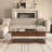 Sleek Modern Glass Coffee Table