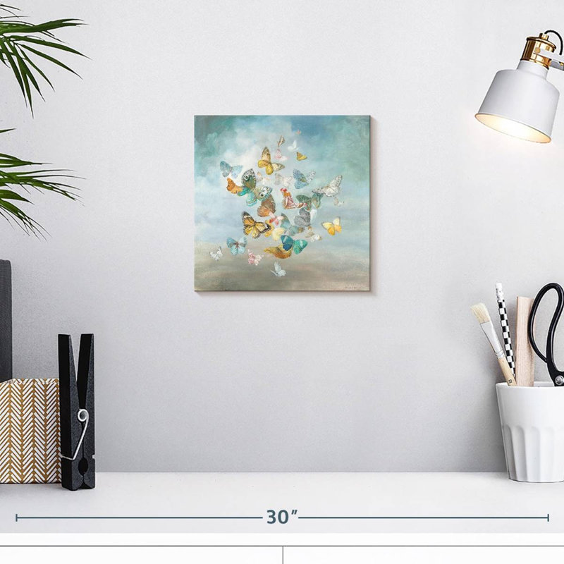 Brampt Beautiful Butterflies, 10'' H x 10'' W