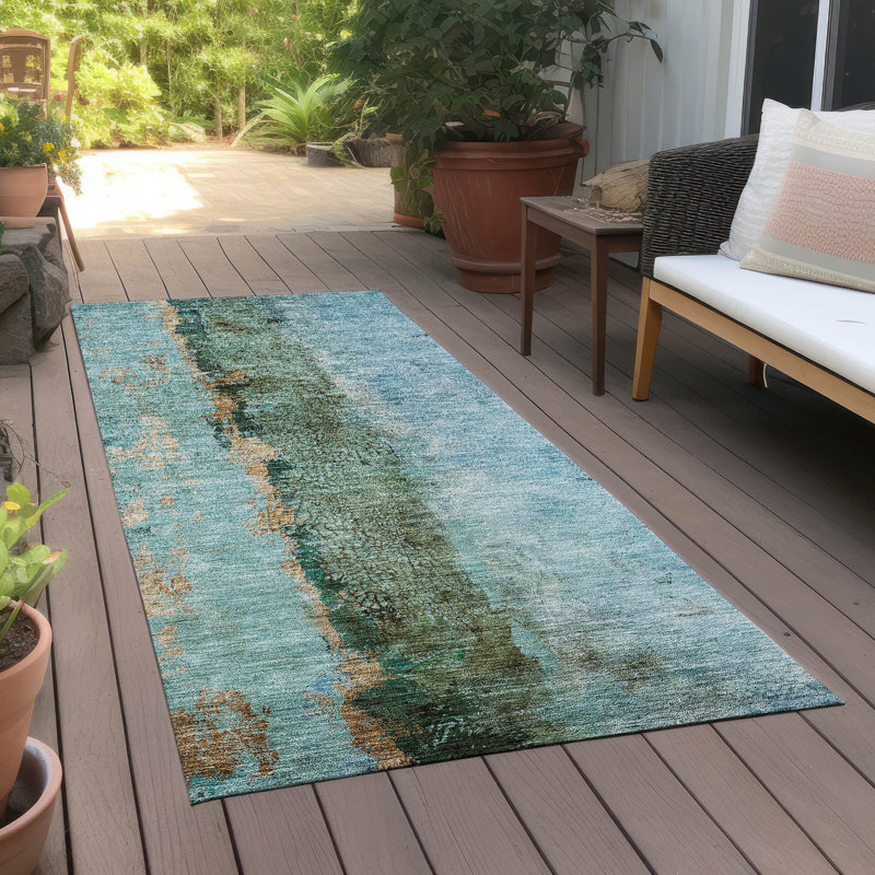 Tapis intérieur / extérieur Altair, Tapis de couloir 2 pi 3 po x 7 pi 6 po