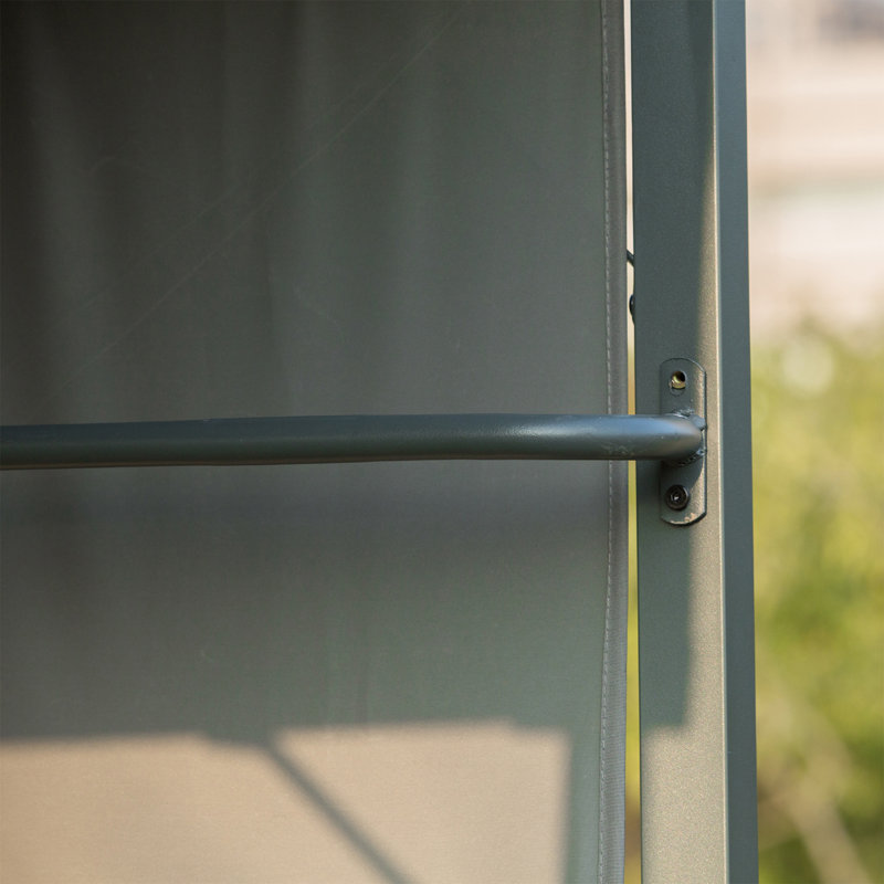1.38m x 1.38m Metal BBQ Gazebo