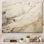 Beige et blanc, rivière de marbre - art mural abstrait en marbre