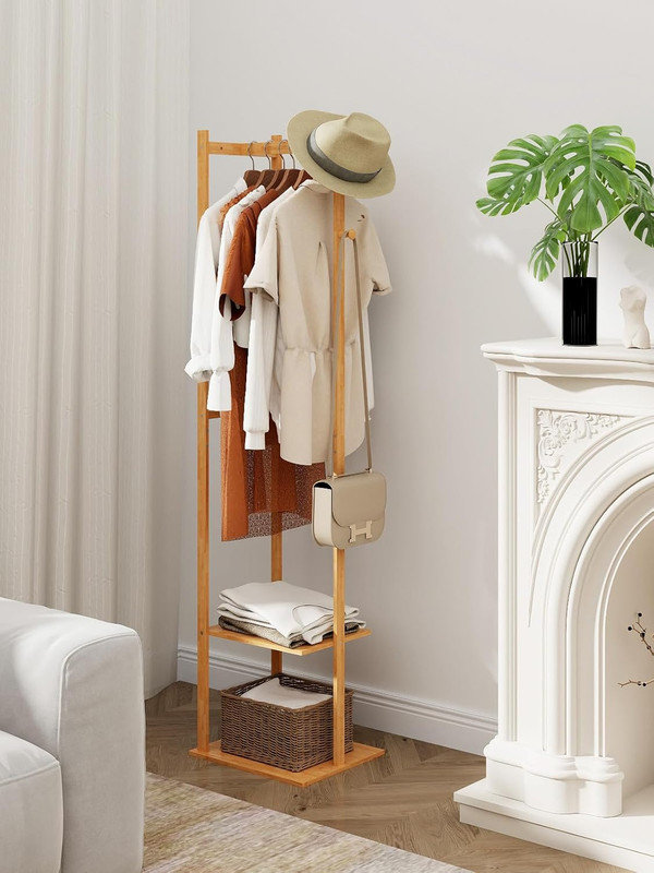 Adwik Freestanding 3 - Hook Coat Rack