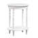 Moravian Oval End Table with Shelf
