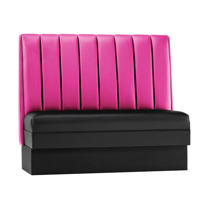 Banquette murale pour 2 personnes, Rose
