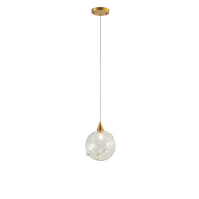 Gattis 10.5" Clear Water Pendant