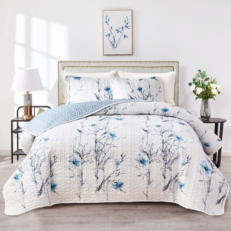 Quilt Set 3 Pieces Full/Queen Size