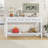 Entryway Console Table, 60" Long Sofa Table With Two Different Size Drawers And Bottom Shelf For Storage-1949231150
