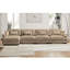 Canapé modulaire modulaire avec repose-pieds convertible-1382089343