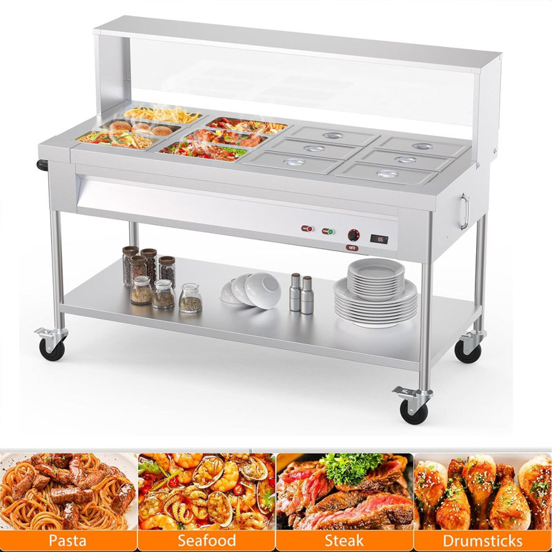 96 Qt Electric Commercial Food Warmer