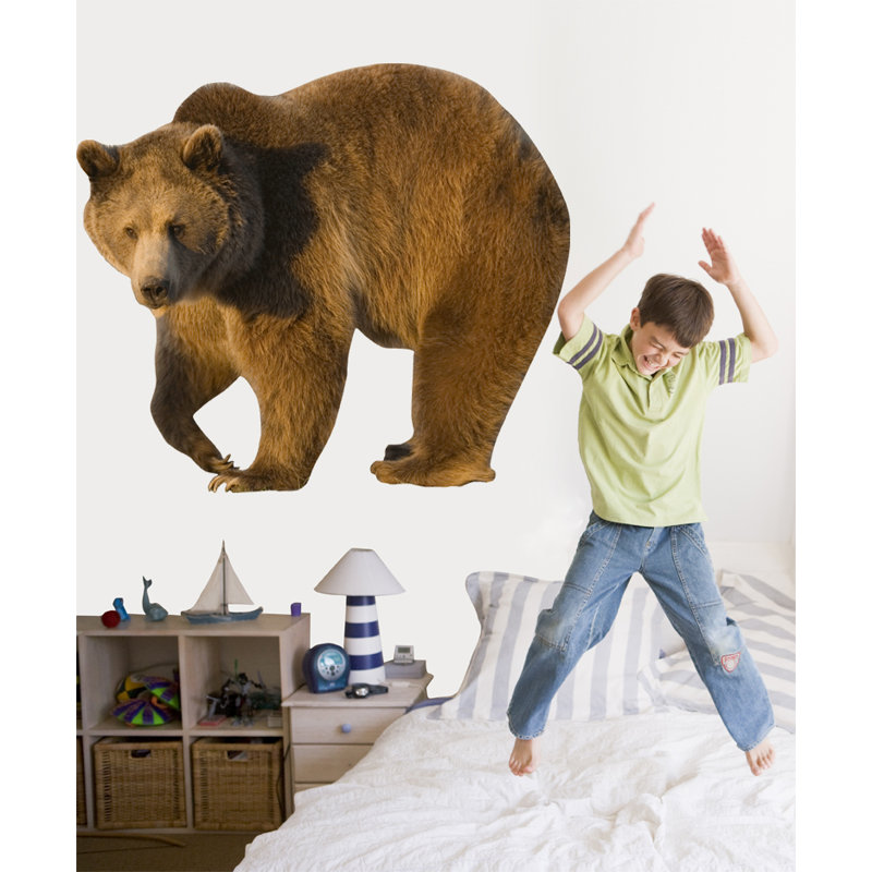 Adhésif décoratif grizzly, H 42 po x l 48 po