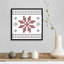 Impression de flocons de neige sur toile-738172593-738172616