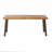 Anes Metal Top Dining Table