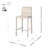 Willesden Upholstered Counter Stool-30222649-41723657