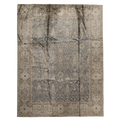 Neo Hand-Knotted BLUE / GOLD Area Rug