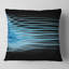 Flammes fractales bleu clair - coussin imprimé abstrait-29603929-29603933