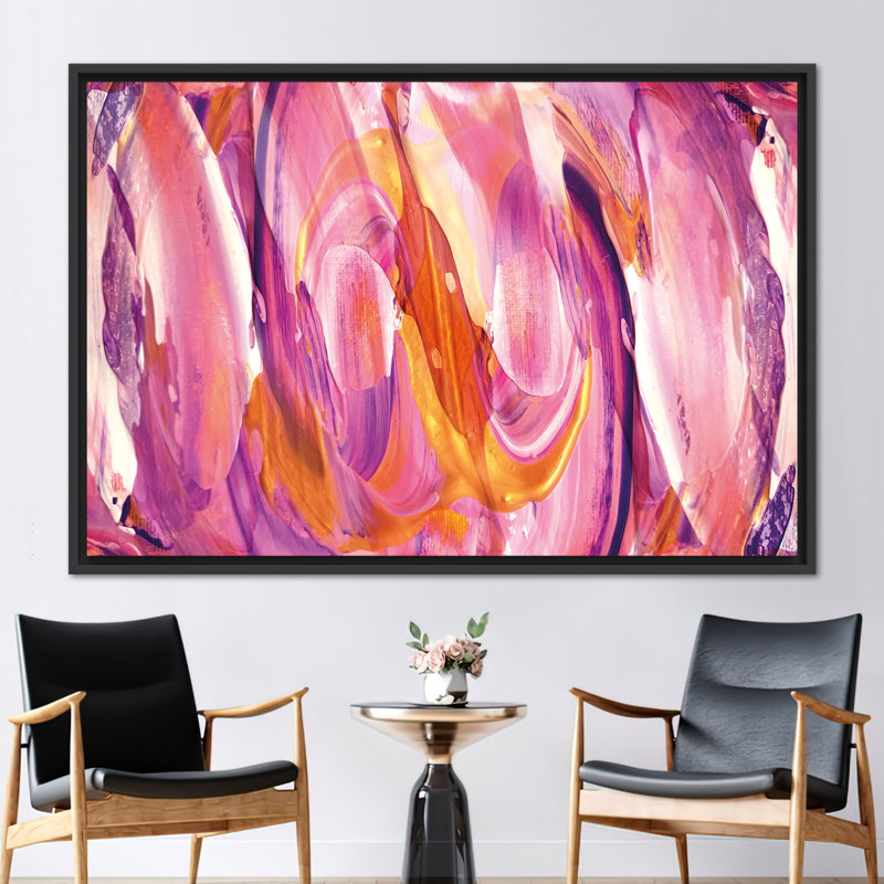 Print on Canvas, Framed Print without Mat, Black, 20 cm H x 30 cm W