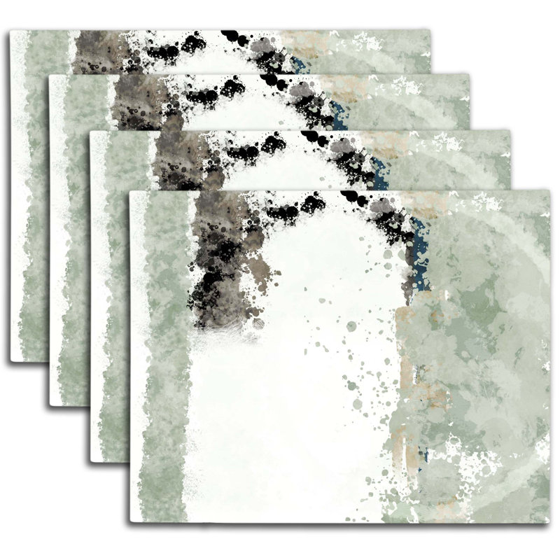 Napperon abstrait en polyester