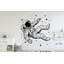 Adhésif décoratif astronaute fusée en vinyle - décor de chambre d'enfant
 333DRE-159325806-159325809