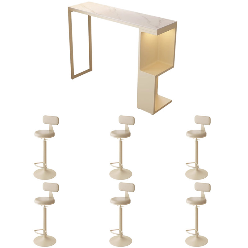 Delbosque, H 41,3 po x L 70,8 po x l 15,7 po, Blanc, Blanc